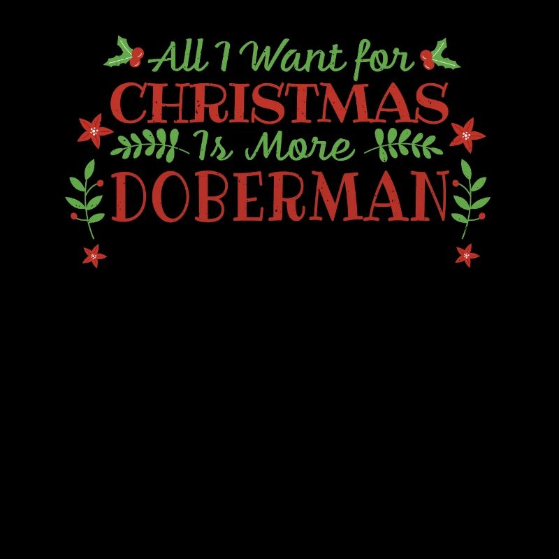 Envie de Noël Doberman Pet Dog