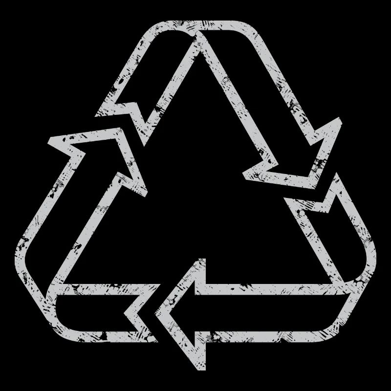 Symbole de recyclage VINTAGE