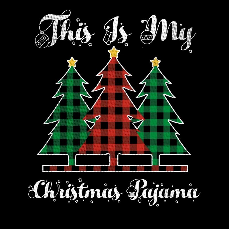 Christmas Elements December Plaid Christmas