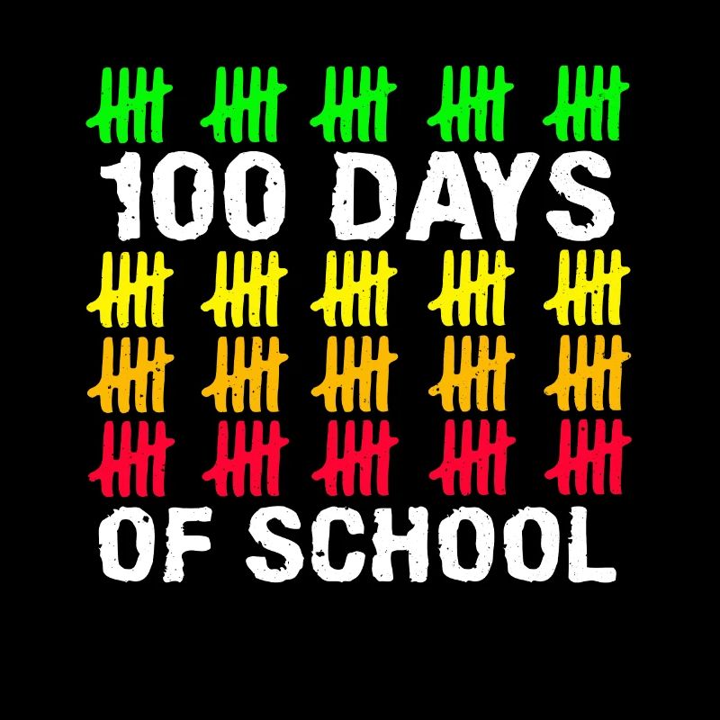 Stick Student 100. Tag 100 Tage Schule