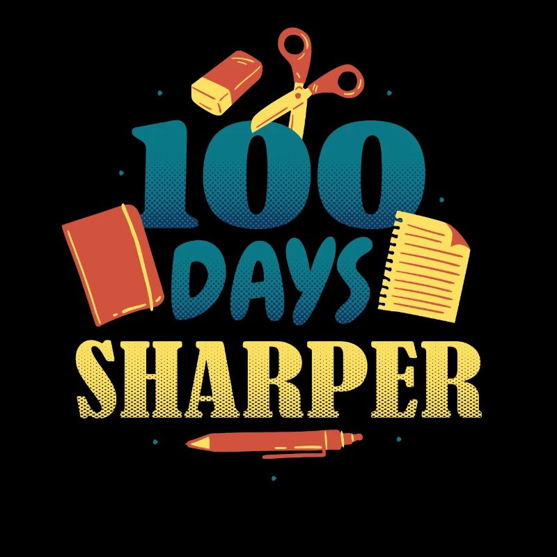 Bücher Stift 100. Tag schärfer 100 Tage Schule