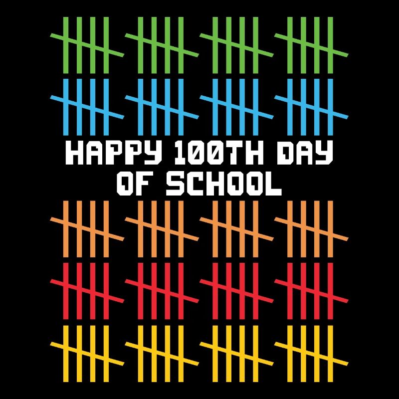 100. Tagesschule 100 glückliche 100 Tage Schule