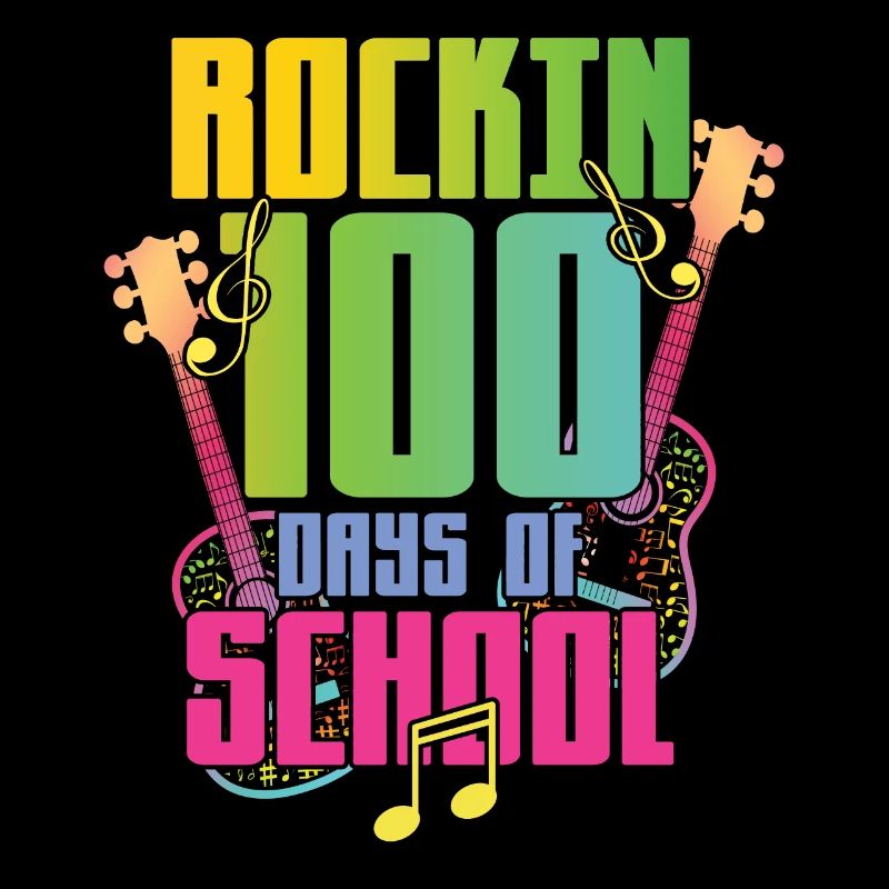 100e jour de guitare rock 100 jours d’école