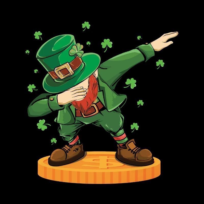 Dab Leprechaun Saint Paddy Shamrock Saint Patrick