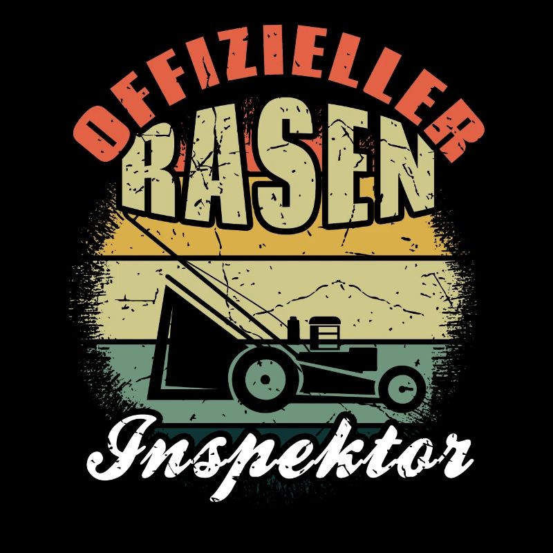 Offizieller Rasen Inspektor Lustiges Gärtner