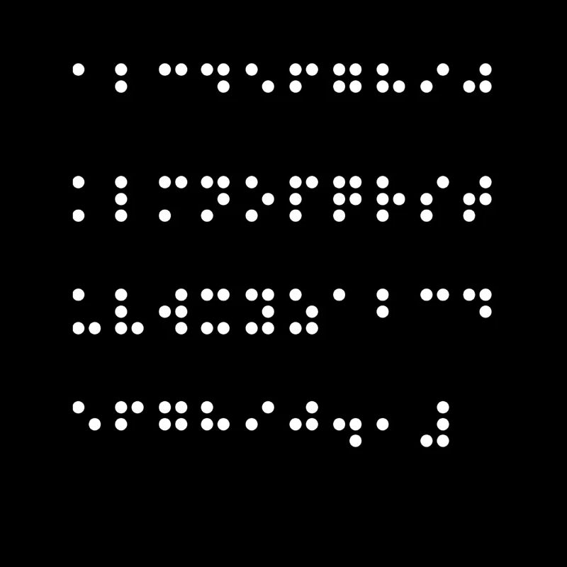 Braille Dots Language Braille Alphabet