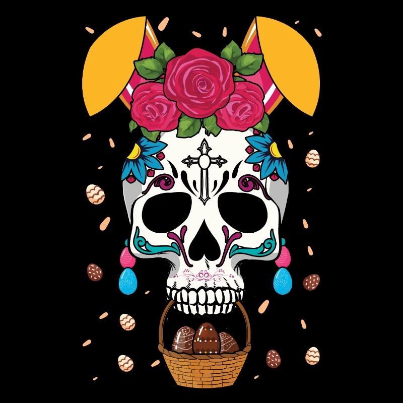 Happy Easter Sunday Dia De Los Muertos