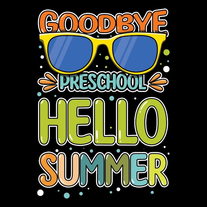 Bye Preschool Happy Last Class Teacher Student