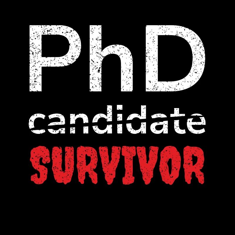 Doktorand, PhD, Überlebender, Absolvent der Ärzte