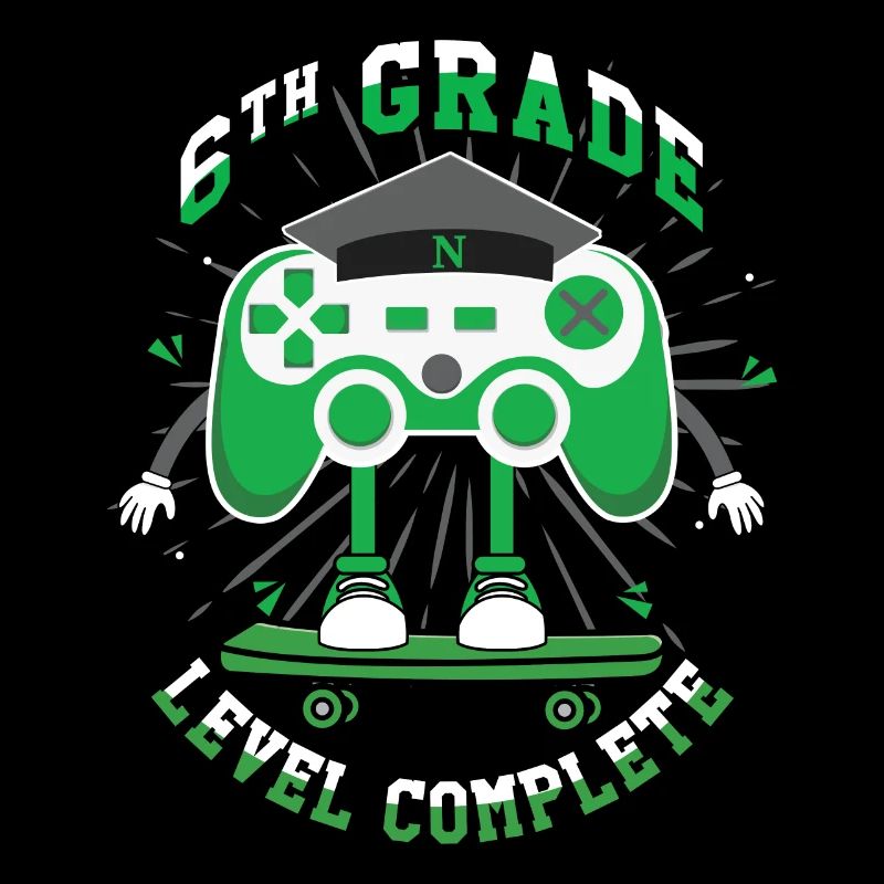 Absolvent der 6. Klasse, der 2023 Gamer abschließt