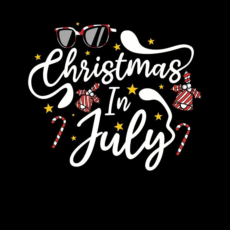 Christmas July Santa Surf Hello Summer