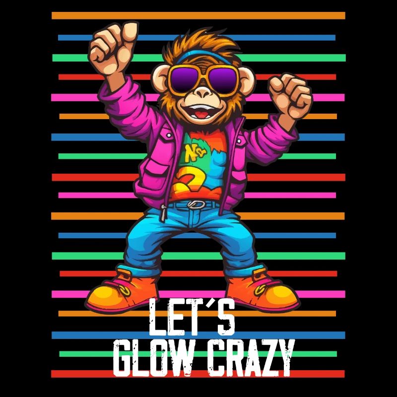 80s Party Monkey