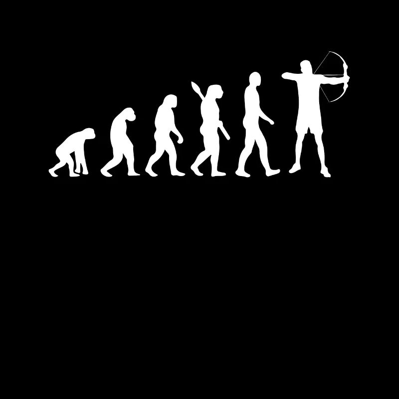 Outdoor-Jagd Bogenschütze Evolution des Bogenschießens