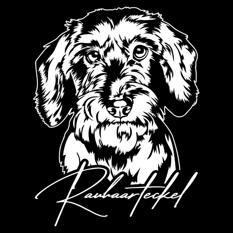 Rauhaarteckel Portrait Hunde Hund Wilsigns