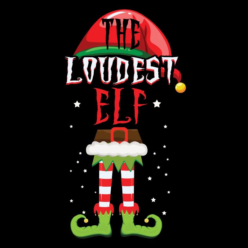 Der lauteste Elfen-Weihnachtsmann Winterurlaub Weihnachten