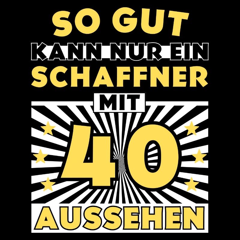 So gut kann nur ein Schaffner mit 40 aussehen