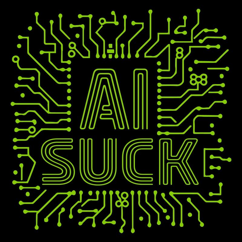 AI Suck Zitat Spaß