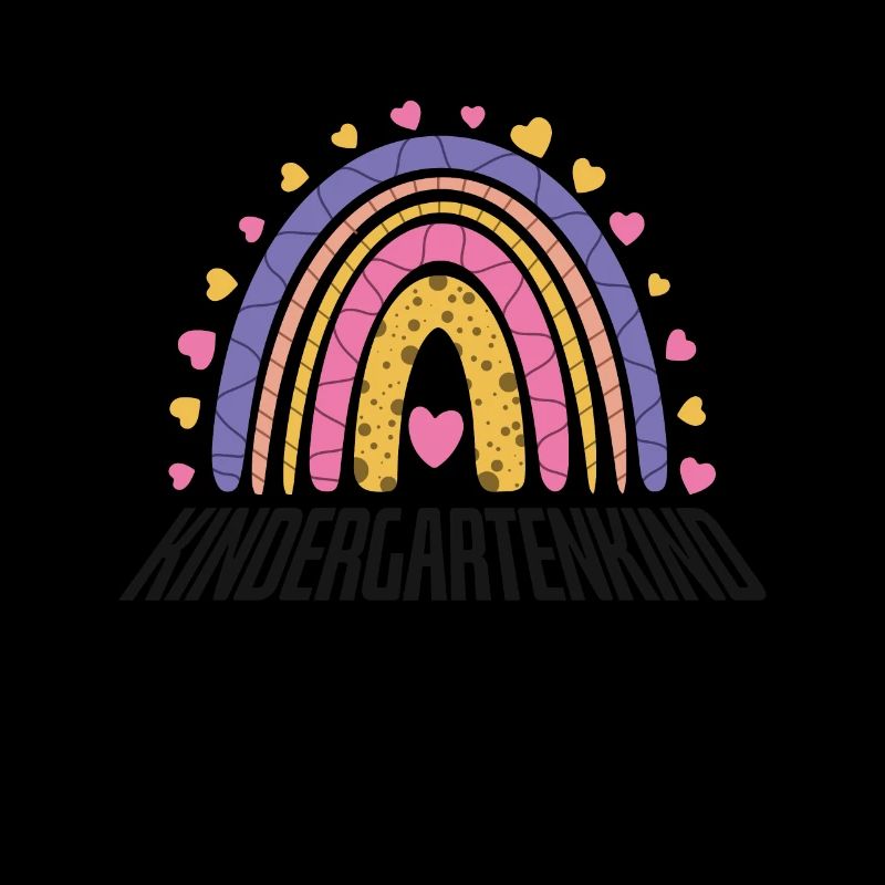 Einschulung Kindergartenkind Regenbogen