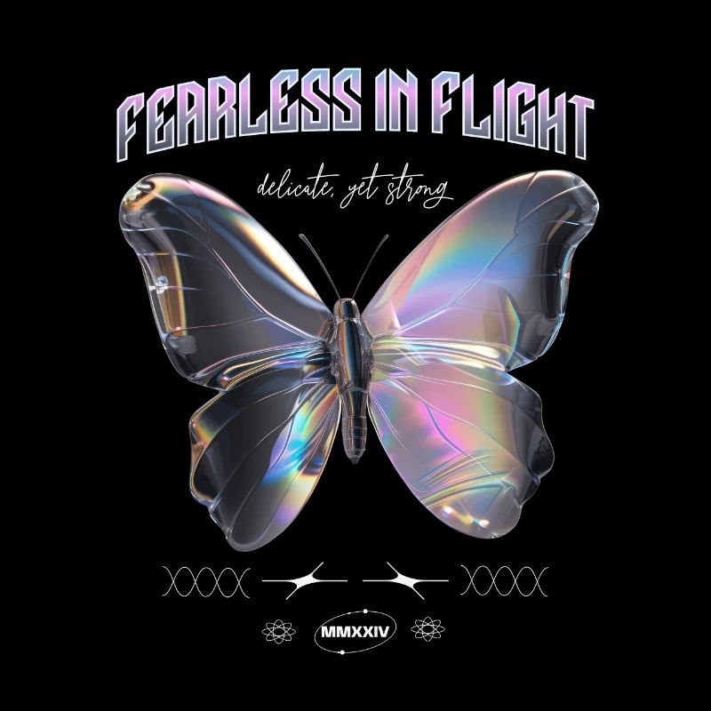 Fearless in Flight Butterfly