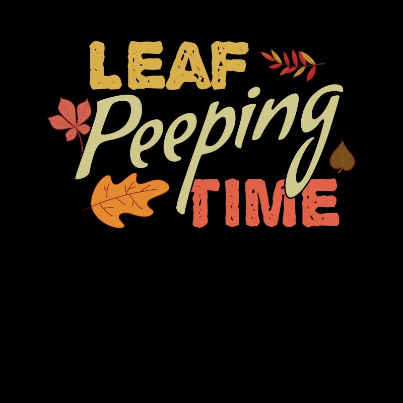 Blatt-Peeping Zeit Laub Blatt-Peeping