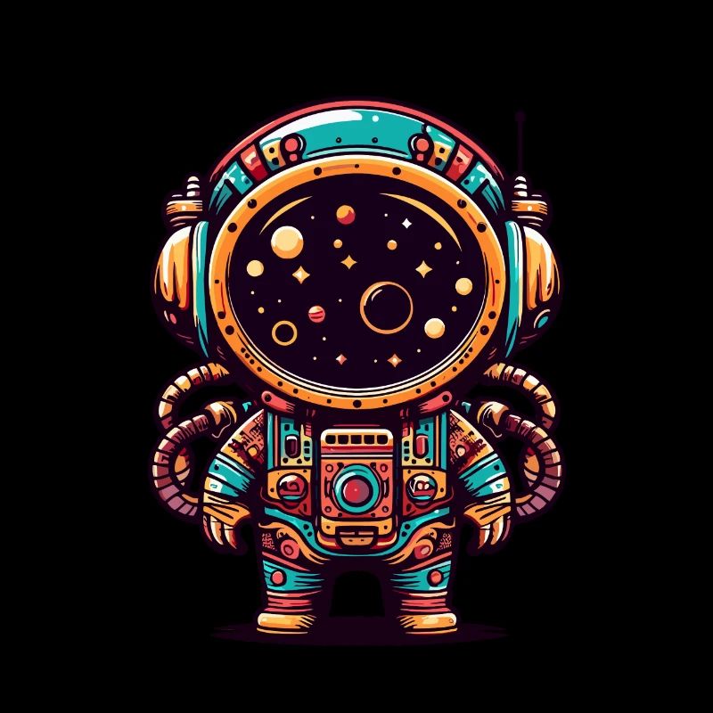 Funky astronaute