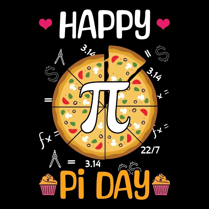 Bonne Journée Pi Pizza Math Fun