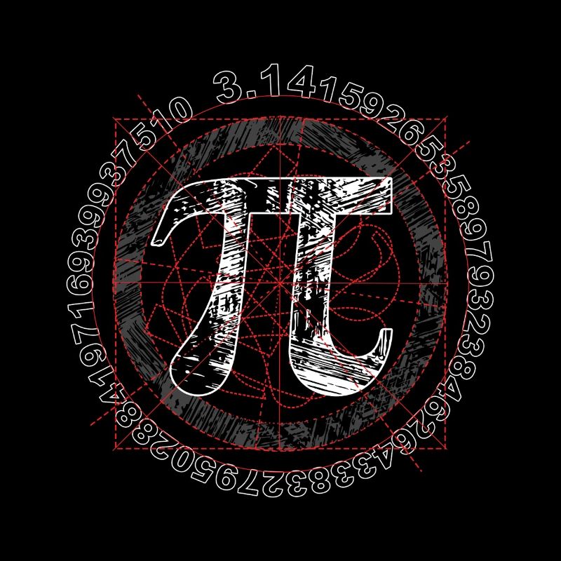 Pi Day Math Number 3.1415926535 Design for
