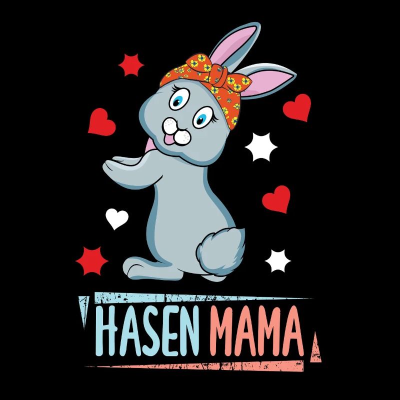 Lapin Maman Mignon Lapin Illustration