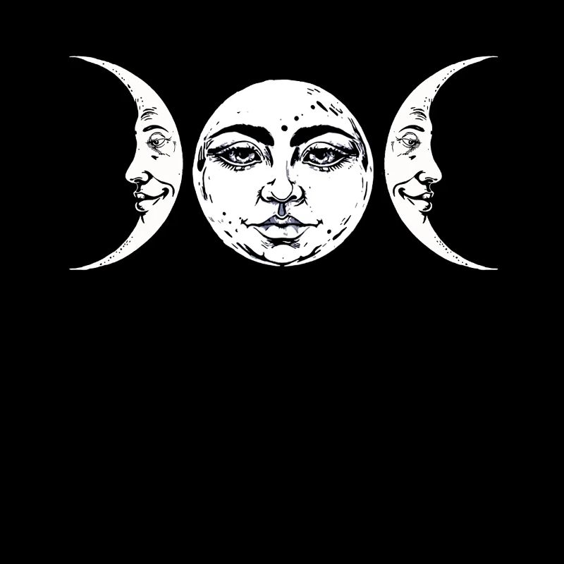 Ostara Phases de Lune Design Mystique