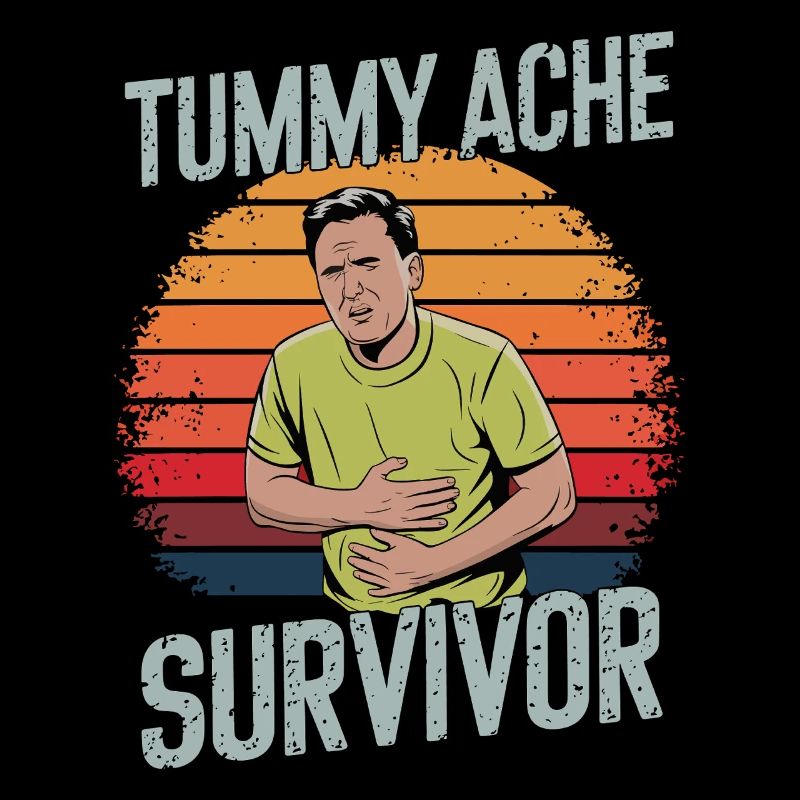 Belly Ache, Survivor, Retro Style
