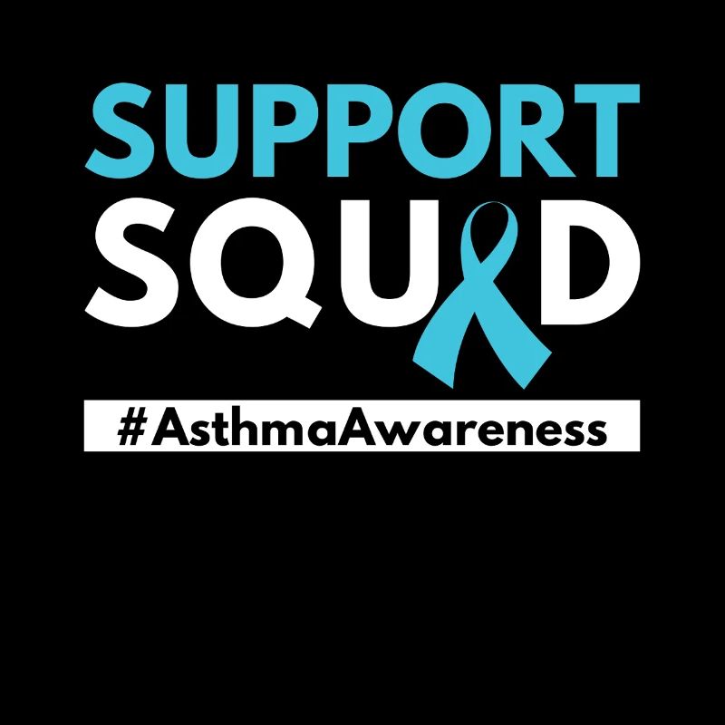 Unterstütze Team Asthma Bewusstsein