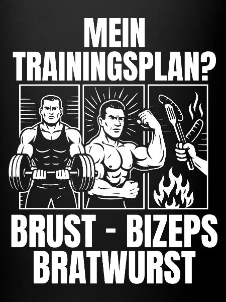 Poitrine, biceps, bratwurst