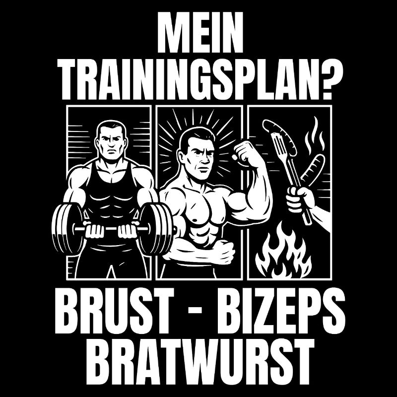 Poitrine, biceps, bratwurst