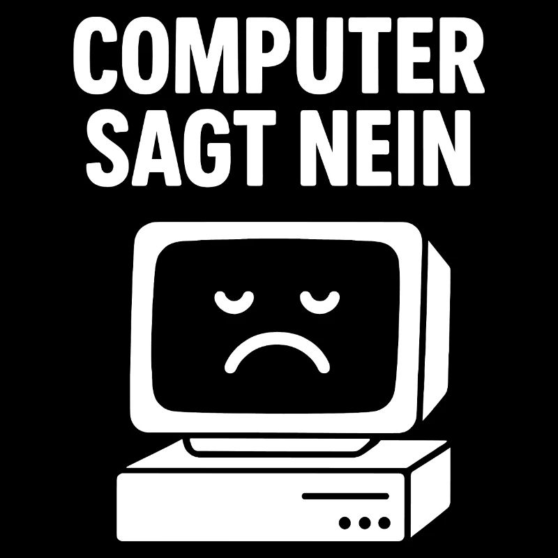 Computer Says No - Retro Humor