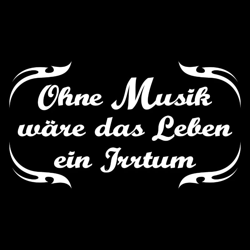 Ohne Musik wäre das Leben ein Irrtum