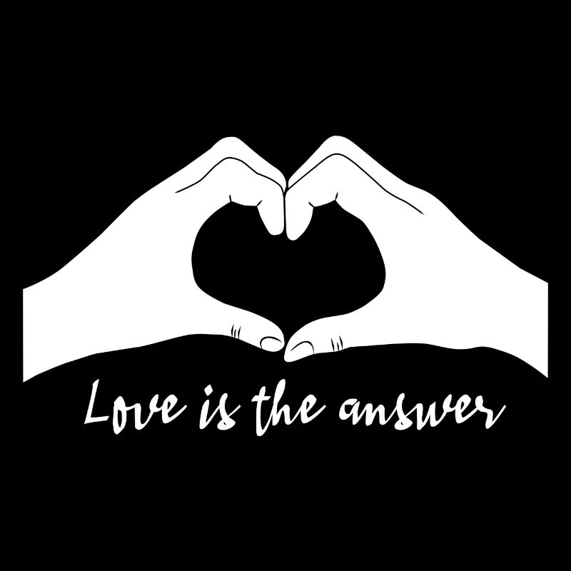 sign language love is the answer sign language