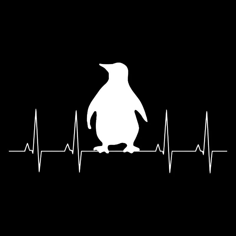 Ich liebe Pinguine! Geschenk, Pinguin, süß