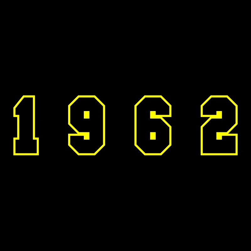 1962 Year Number