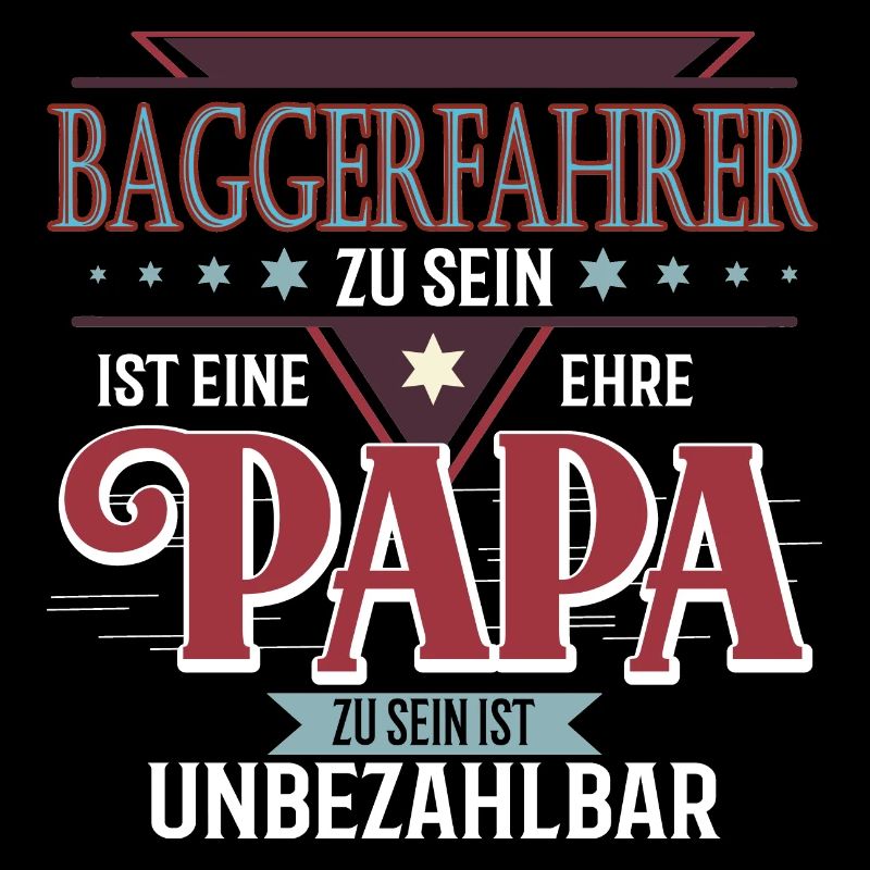Baggerfahrer Shirts / bester Baggerfahrer