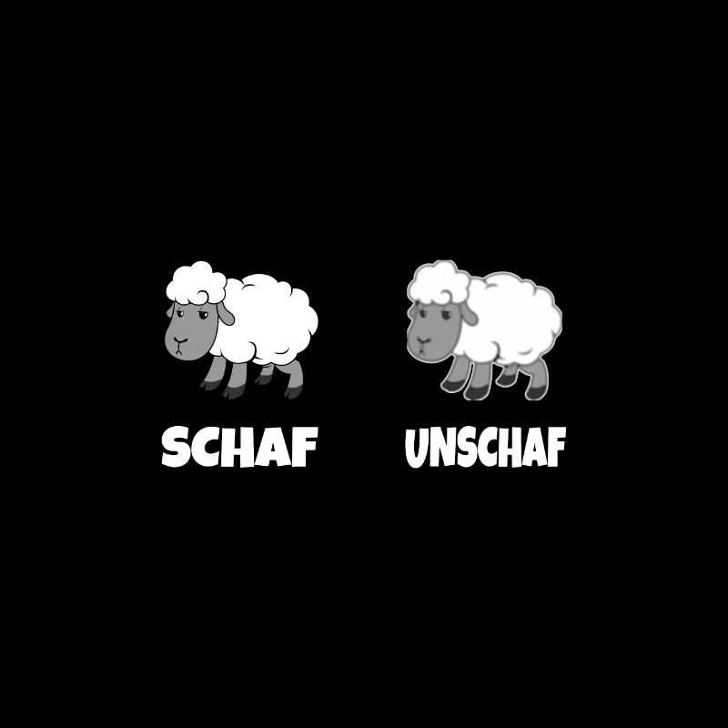 Moutons illusion d’optique floue bouc