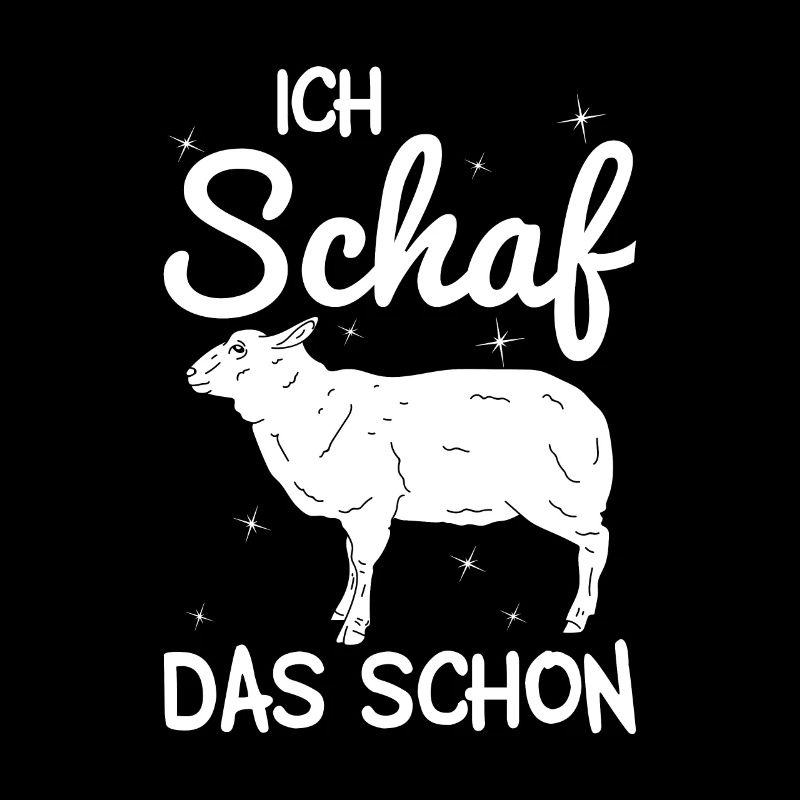 Ich Schaf das schon Schafe Schäfer Bauer Geschenk