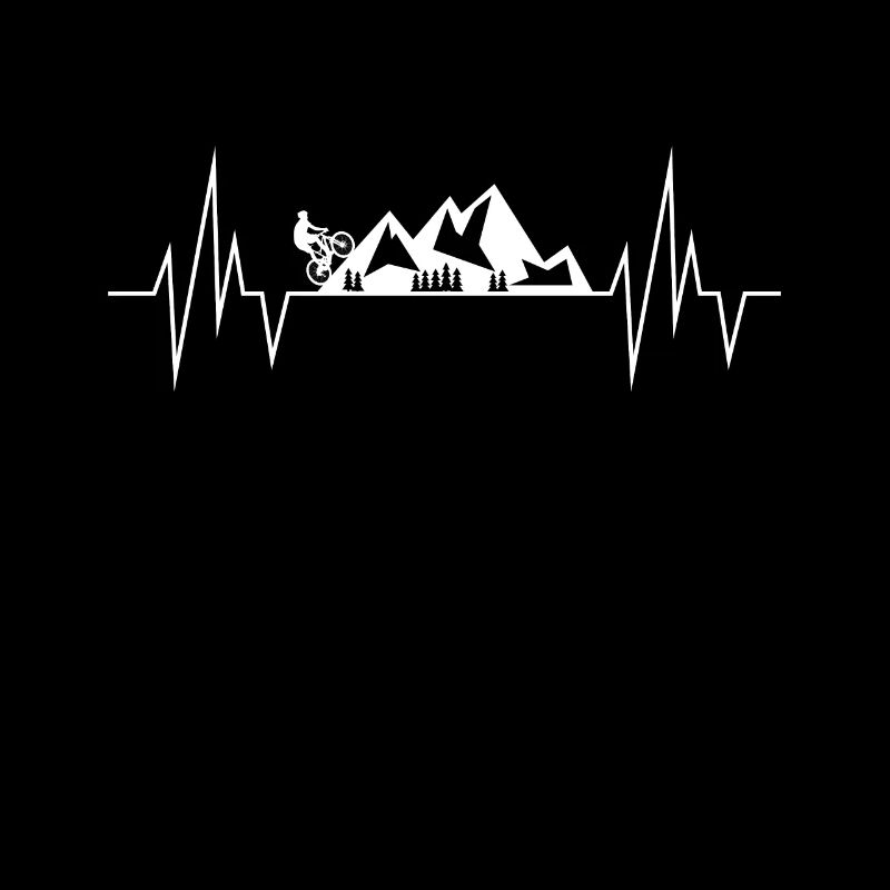 Cadeau VTT VTT Heartbeat Line