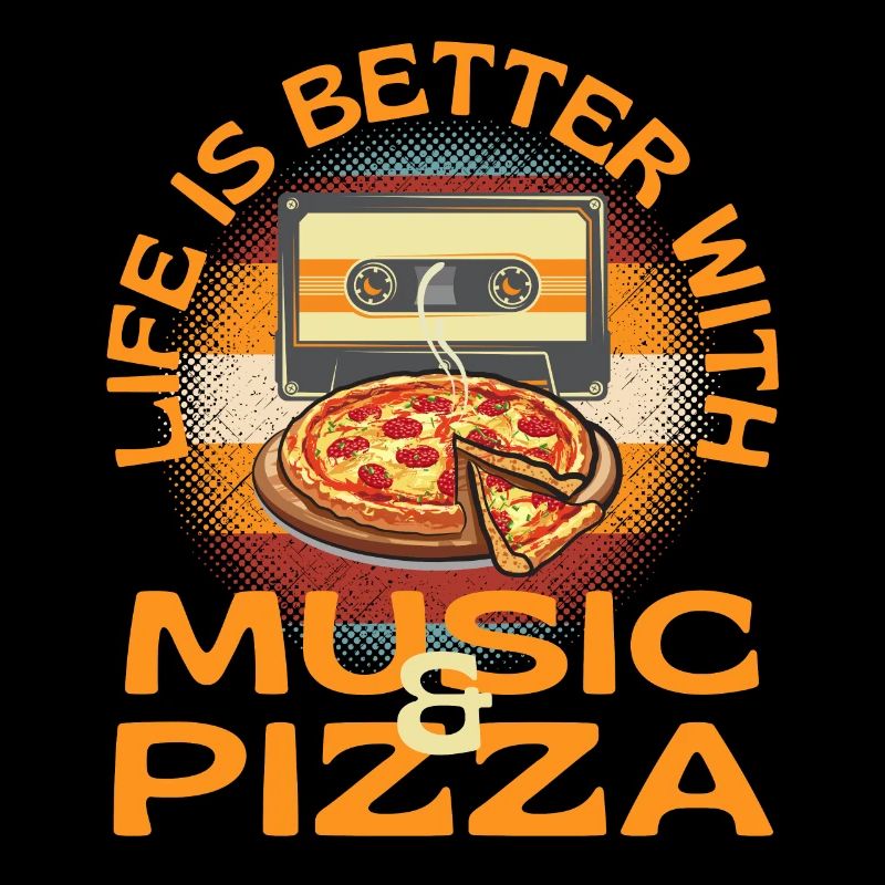 Mit Musik und Pizza ist das Leben besser