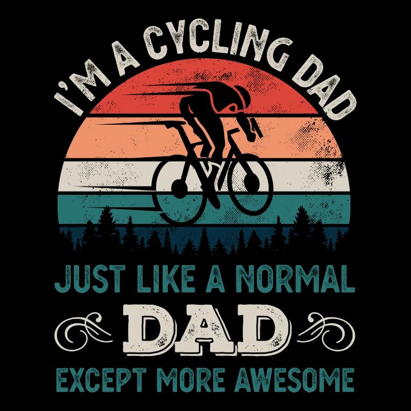 Cycling Dad - Cyclist Fathers Day Gift