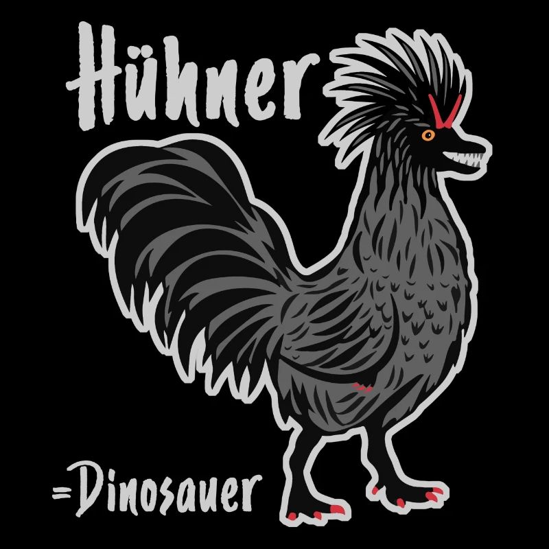 Les poulets sont aigres de dinosaures
