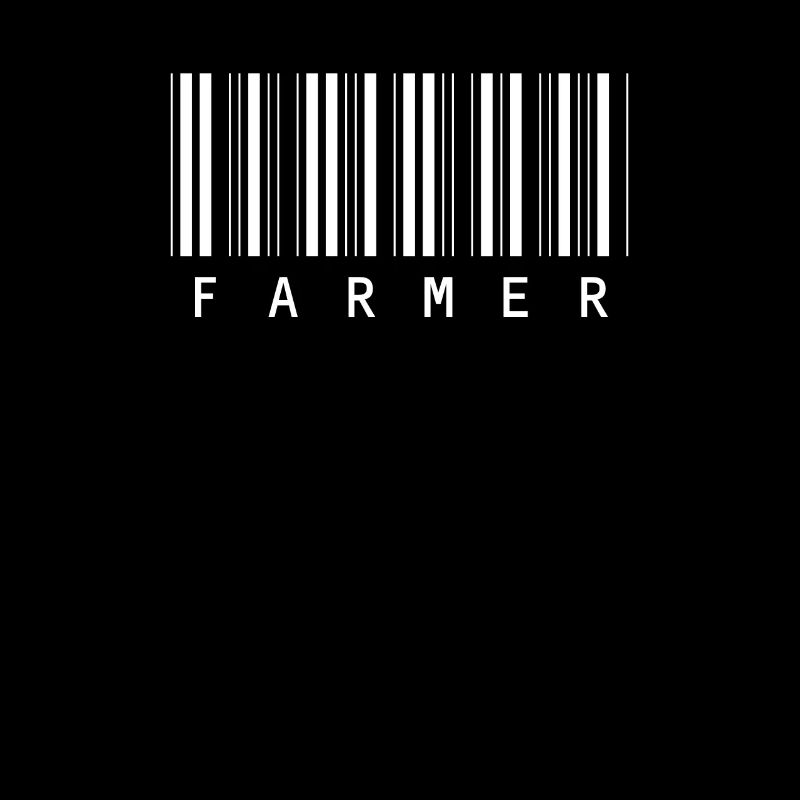 Farmer code à barres agriculteur agriculteur étable cadeau