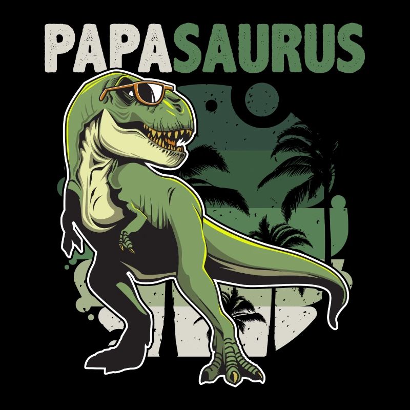 Papasaurus - Papa T Rex Dinosaurier Geschenk