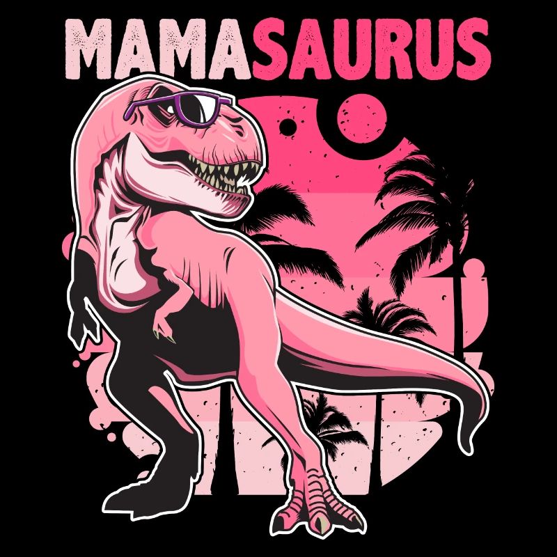 Mamasaurus - Mom T Rex Dinosaur Gift