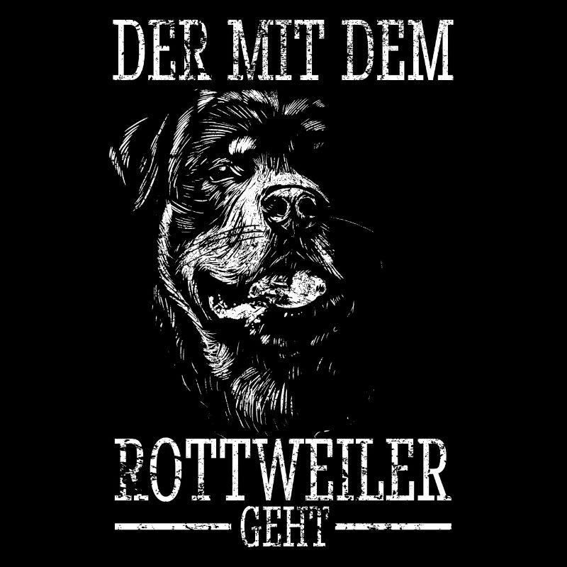 Rottweiler Rottie Papa Vater Mann Gassi Dad