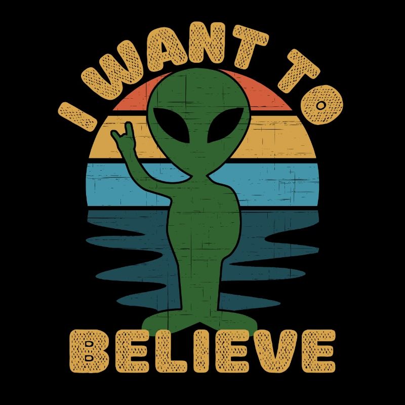 Ich möchte Alien Flying Saucer glauben